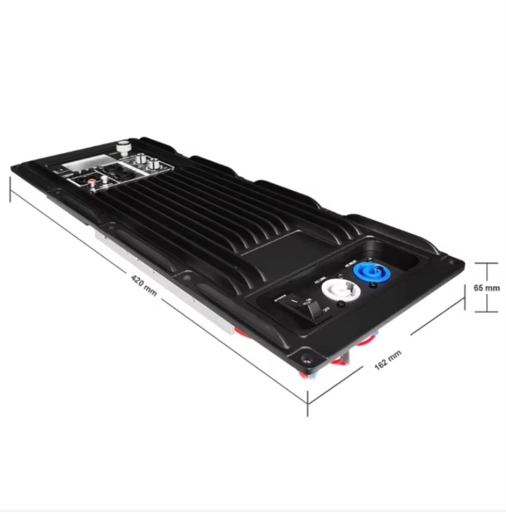 650W Amplifier Modules DSP 2-Channel Active Module with Fan Cooling