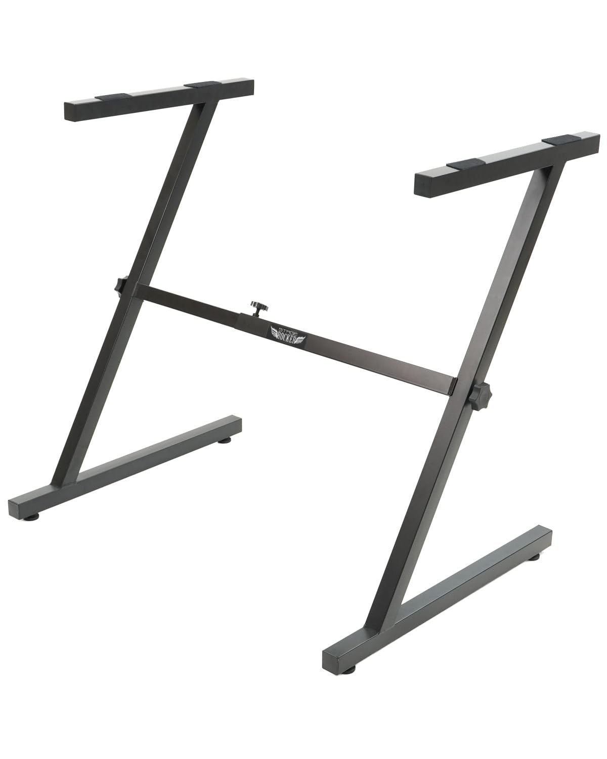 Z-Style Keyboard Stand, Adjustable Width for 61/88 Key Keyboards, Sturdy & Du...