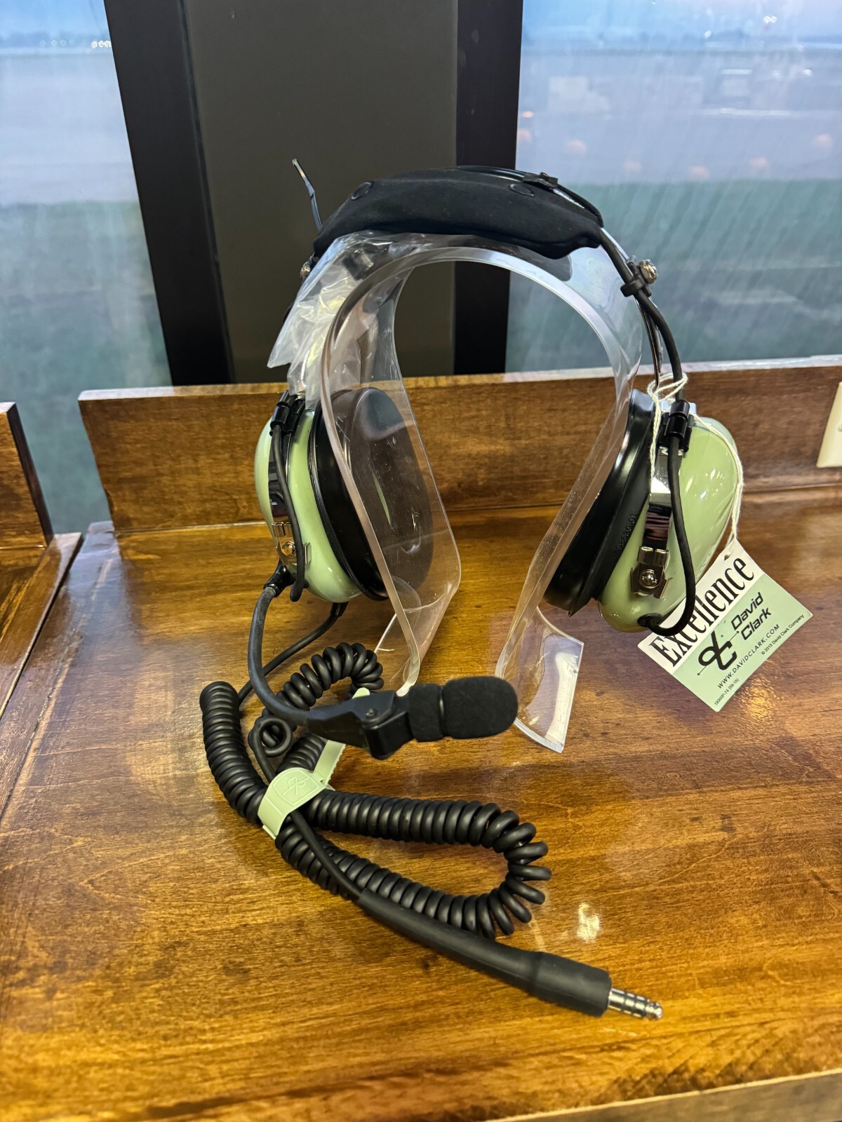 FRESH REFURB! - David Clark Headset with Boom Mic, 40301G-03 - Single Wire