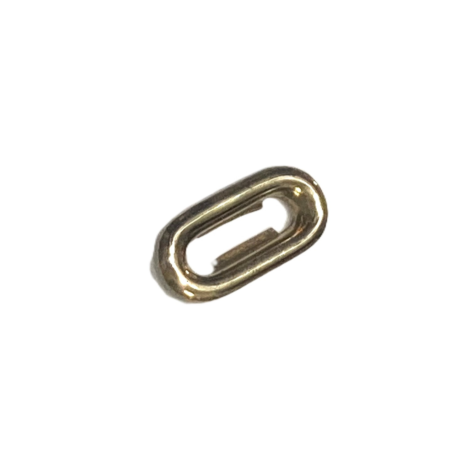 Stamped Brass Oval Keyhole Insert key hole antique