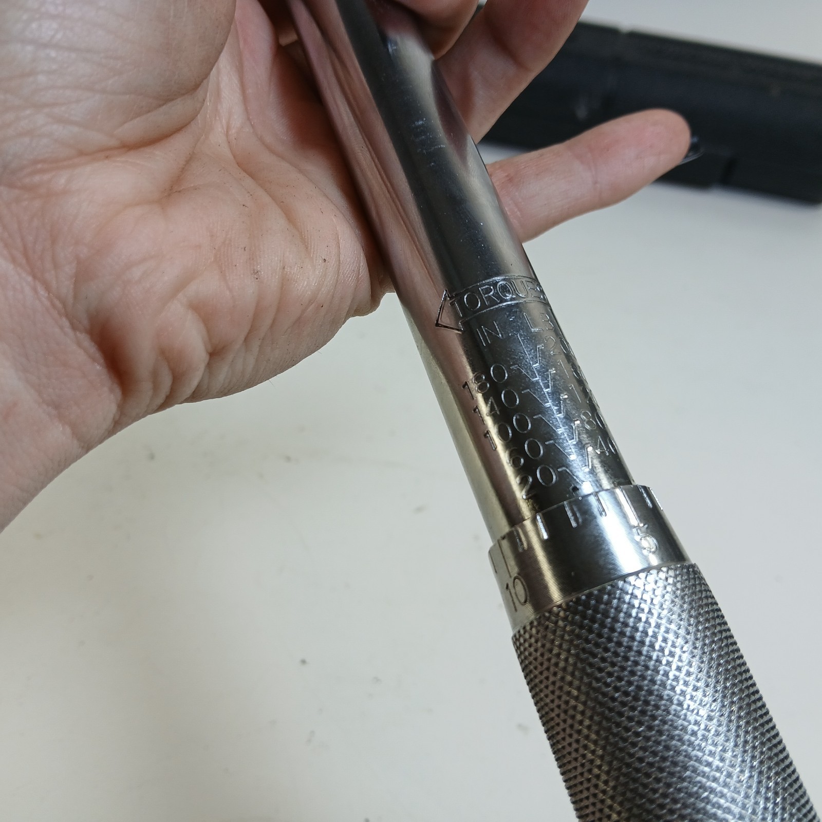 Pittsburgh 3/8" Drive Click Type Reversible Torque Wrench W/ Case