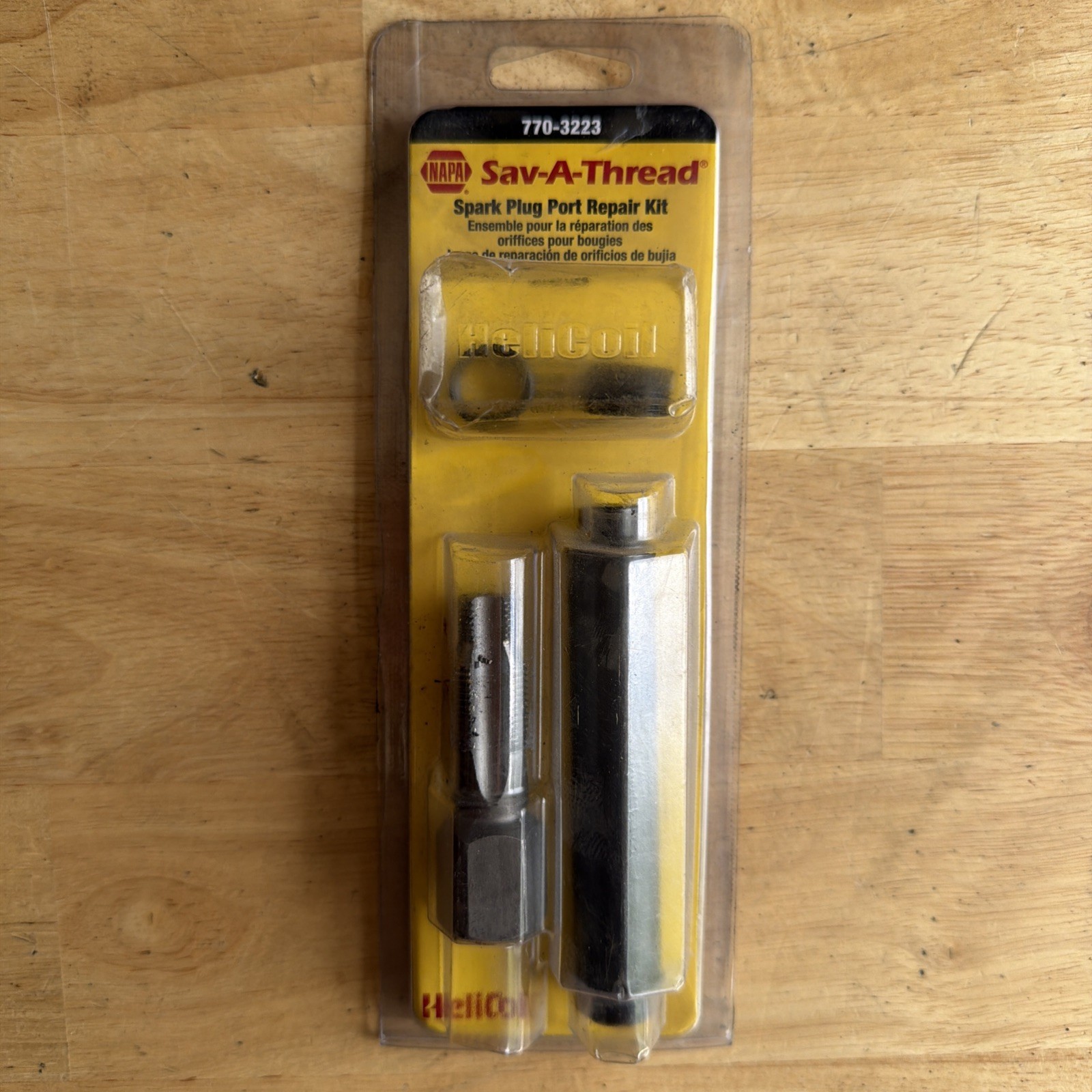 Napa x Stanley Helicoil Thread Spark Plug Port Repair Kit M14x1.25 770-3223