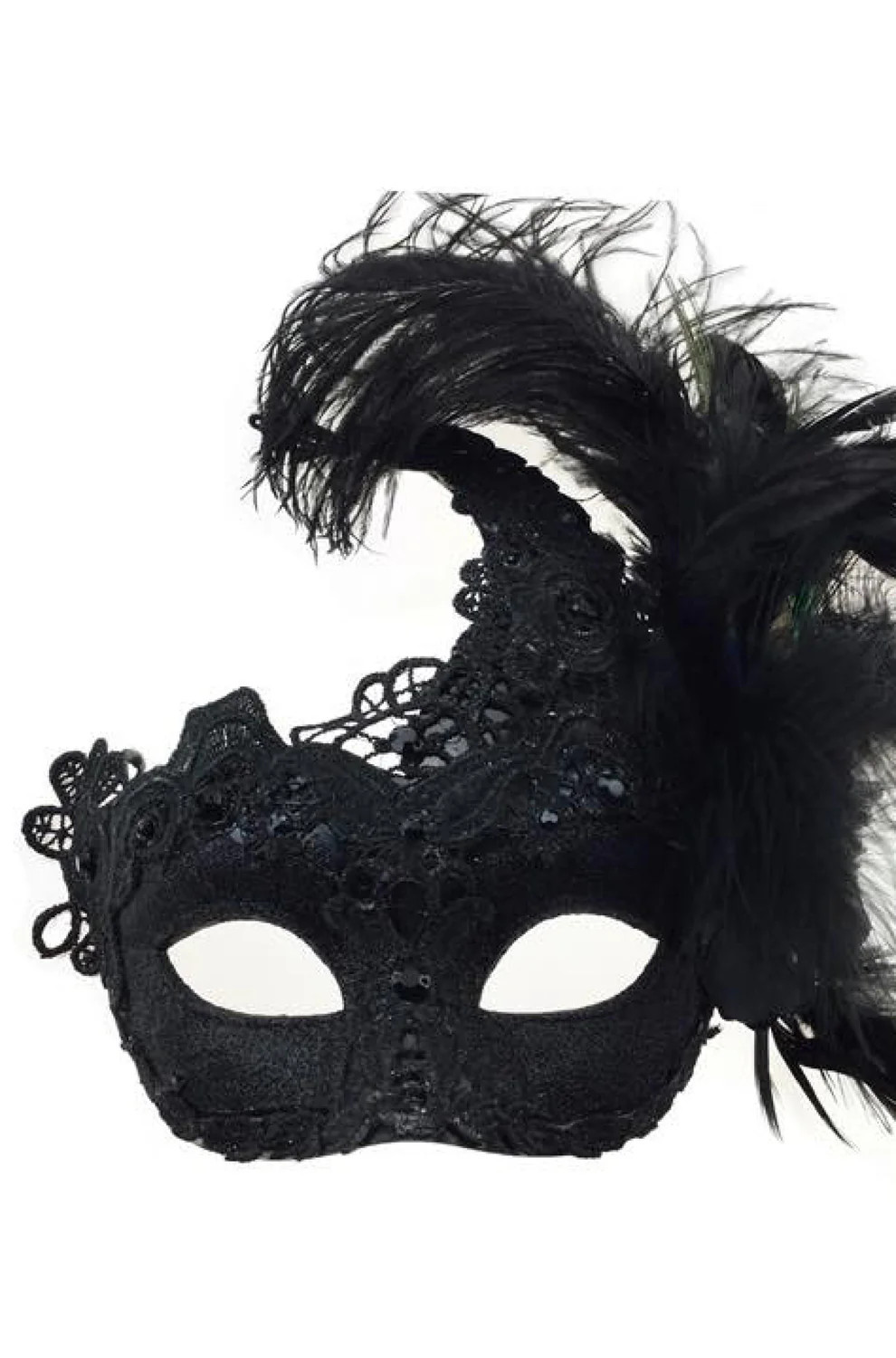 Brand New Exquisite Lace Venetian Mask