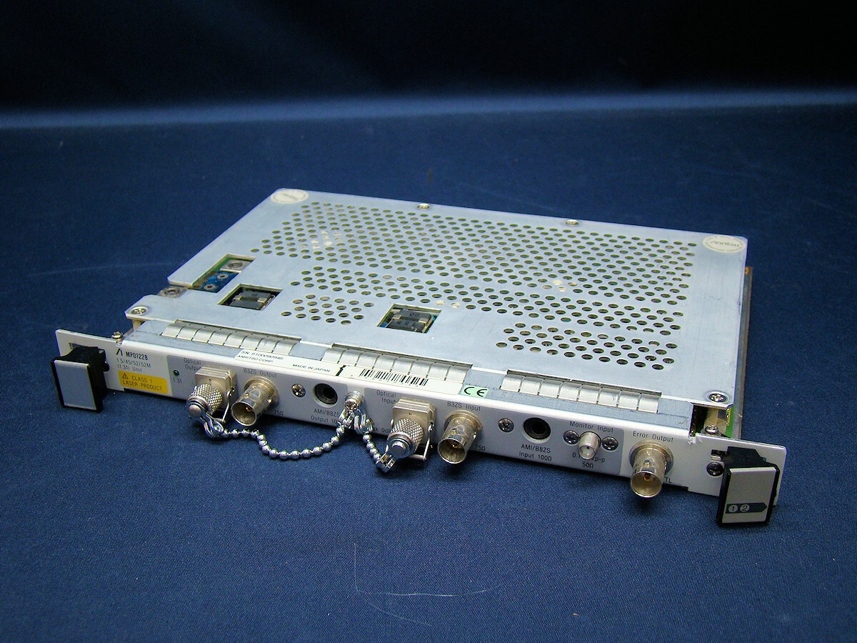 Anritsu MP0122B Optical Unit 1.31um 1.5/45/52M for MP1570A B3ZS Module USED