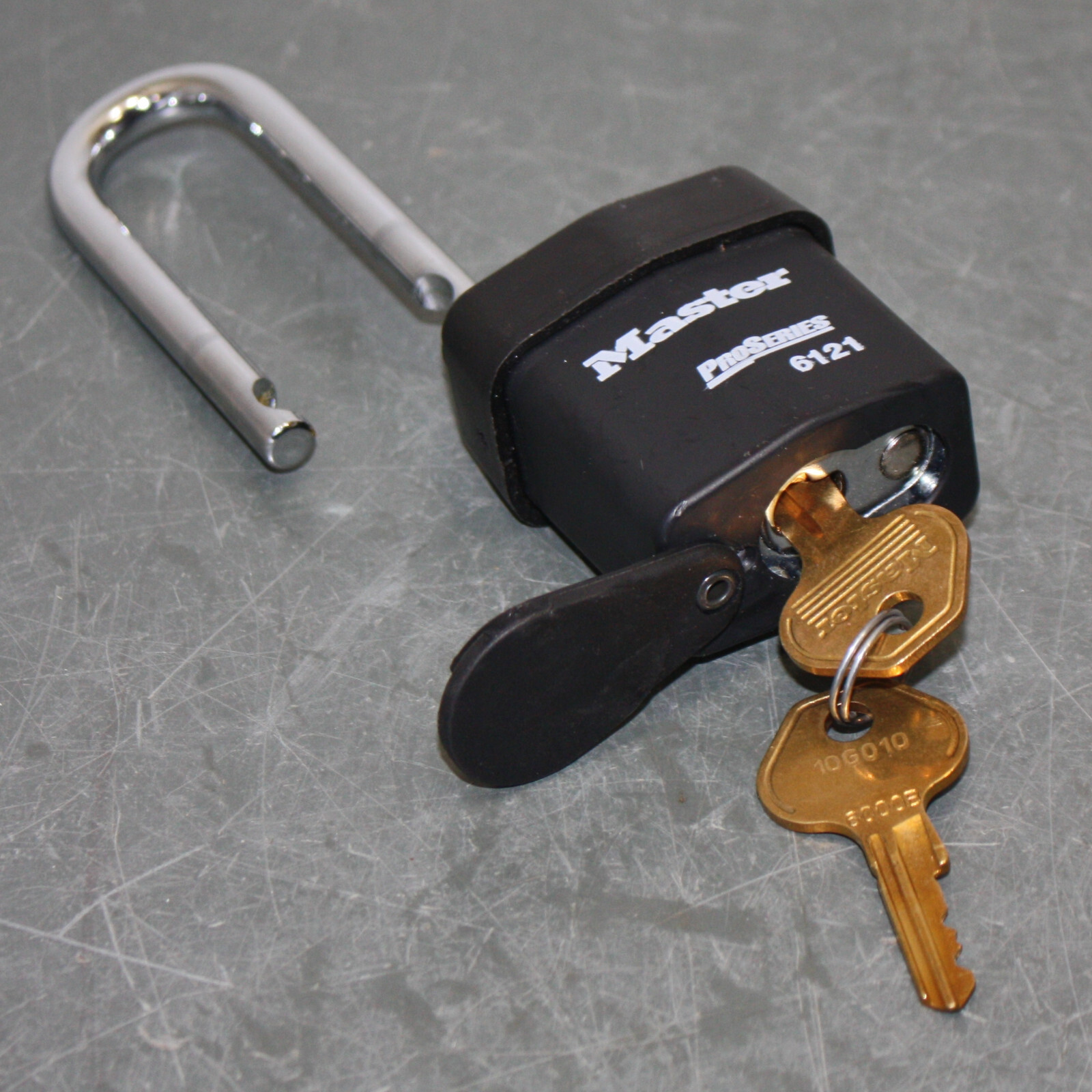 (3) Master Lock Pro Series Padlocks (2) 6321 & (1) 6121, Keyed Different