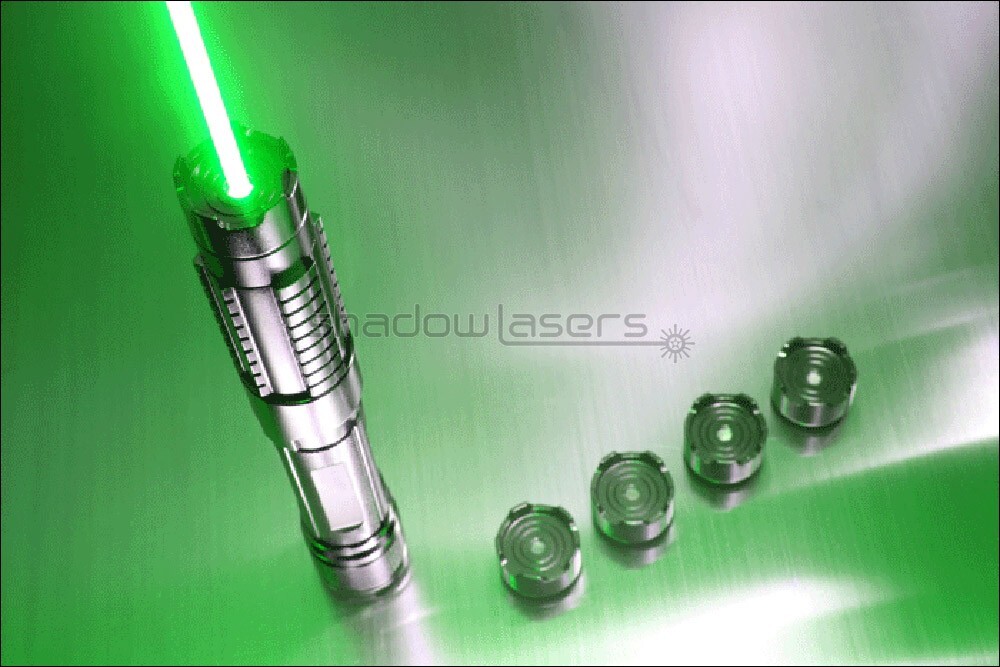 GX6-S 520nm Adjustable Focus Green Laser Pointer Visible Laser Torch Beam US