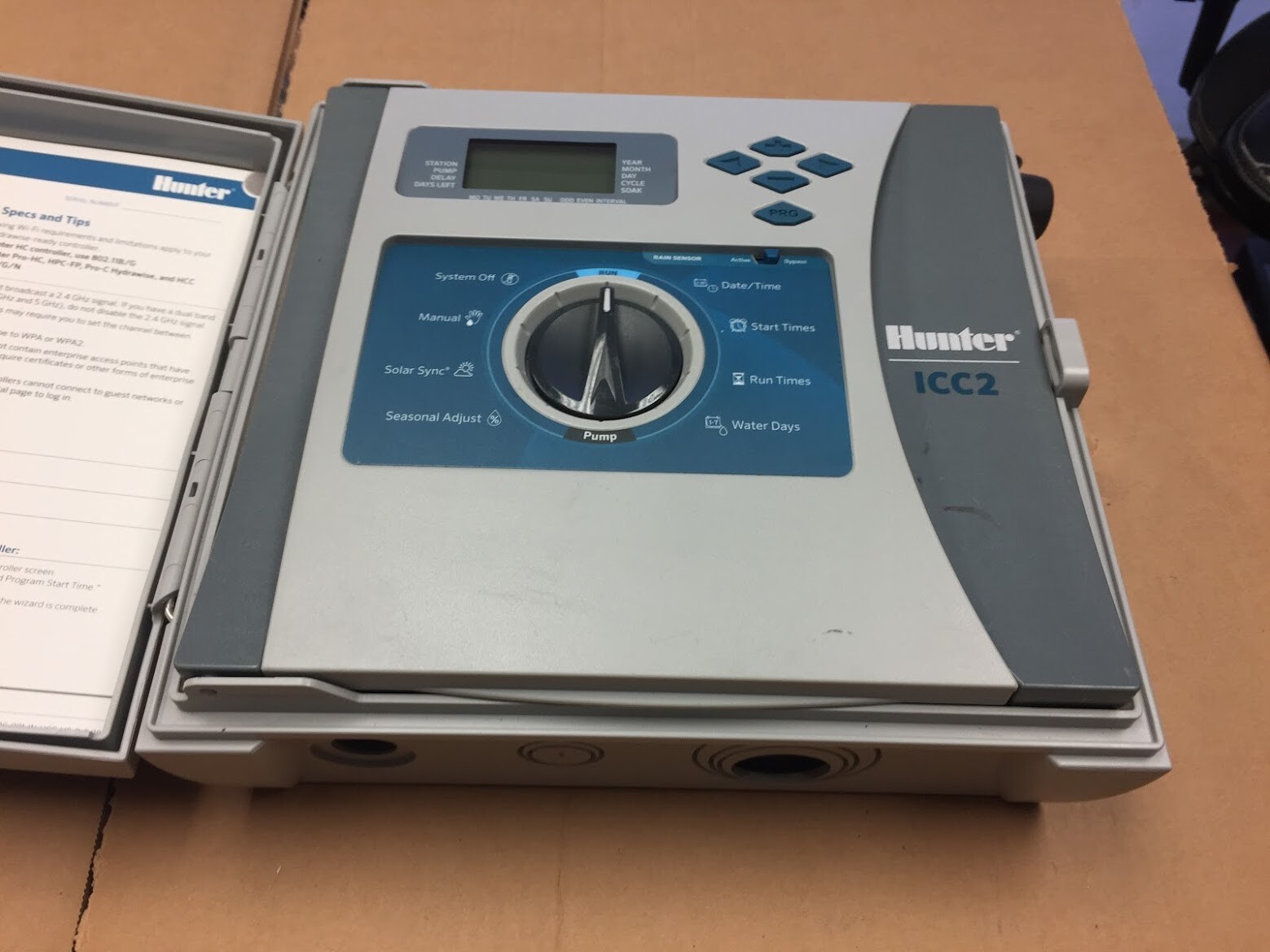Hunter ICC2  I2C-800-PL Sprinkler Irrigation Timer Controller 24-Station Zone