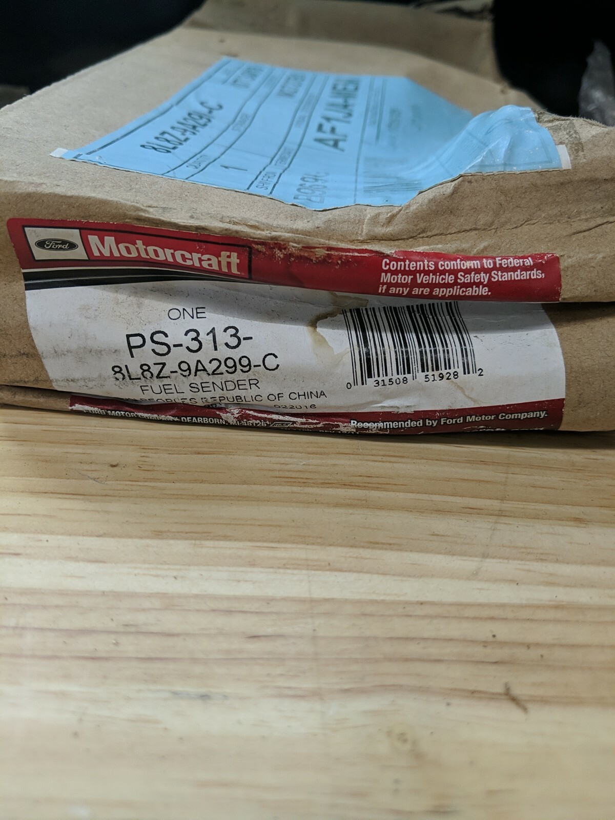 Motorcraft PS-313 SENDER ASY - FUEL TANK 8L8Z-9A299-C New