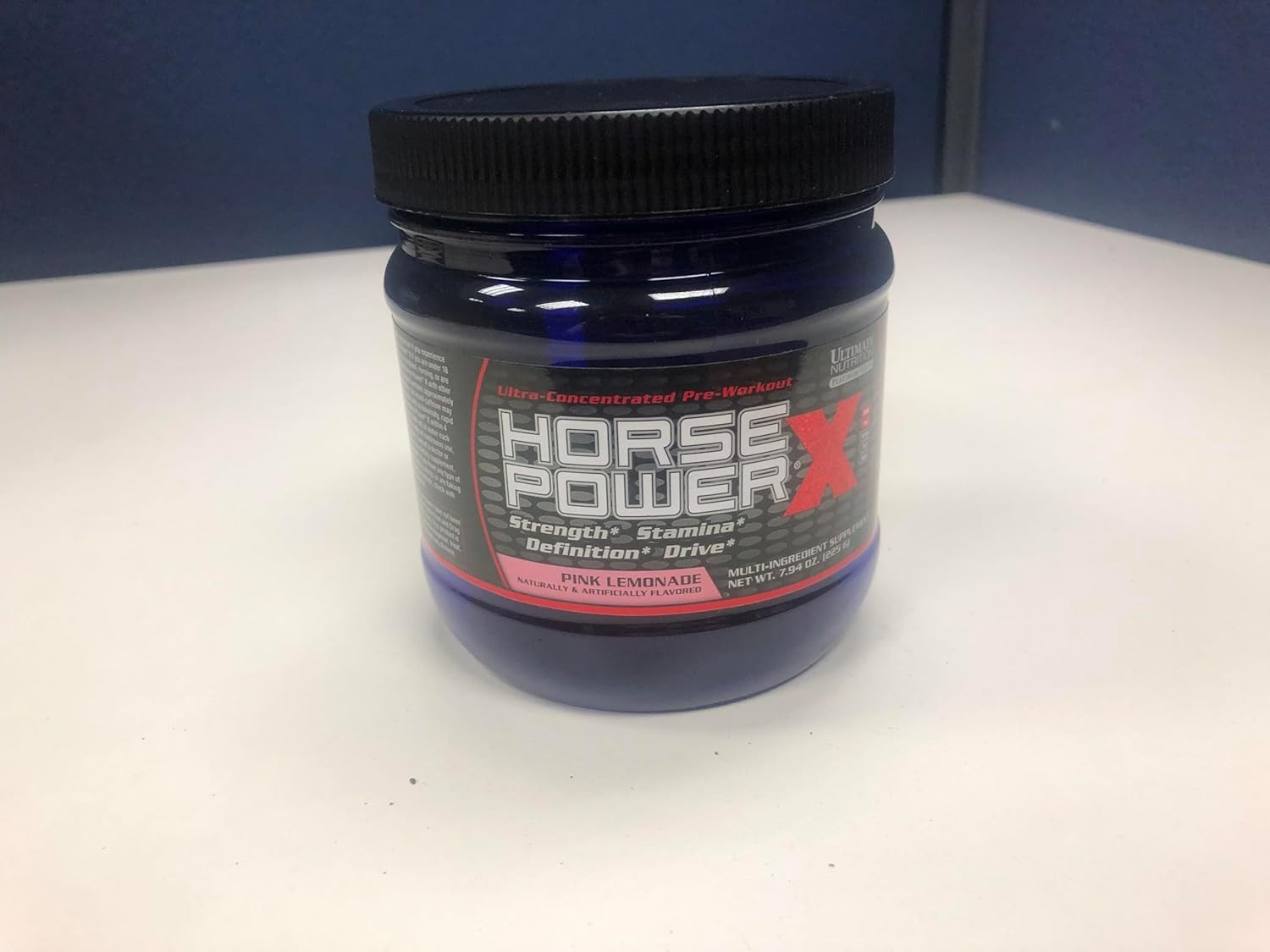 Ultimate Nutrition Horse Power X, Concentrated Pre Workout Supplement, Creatine
