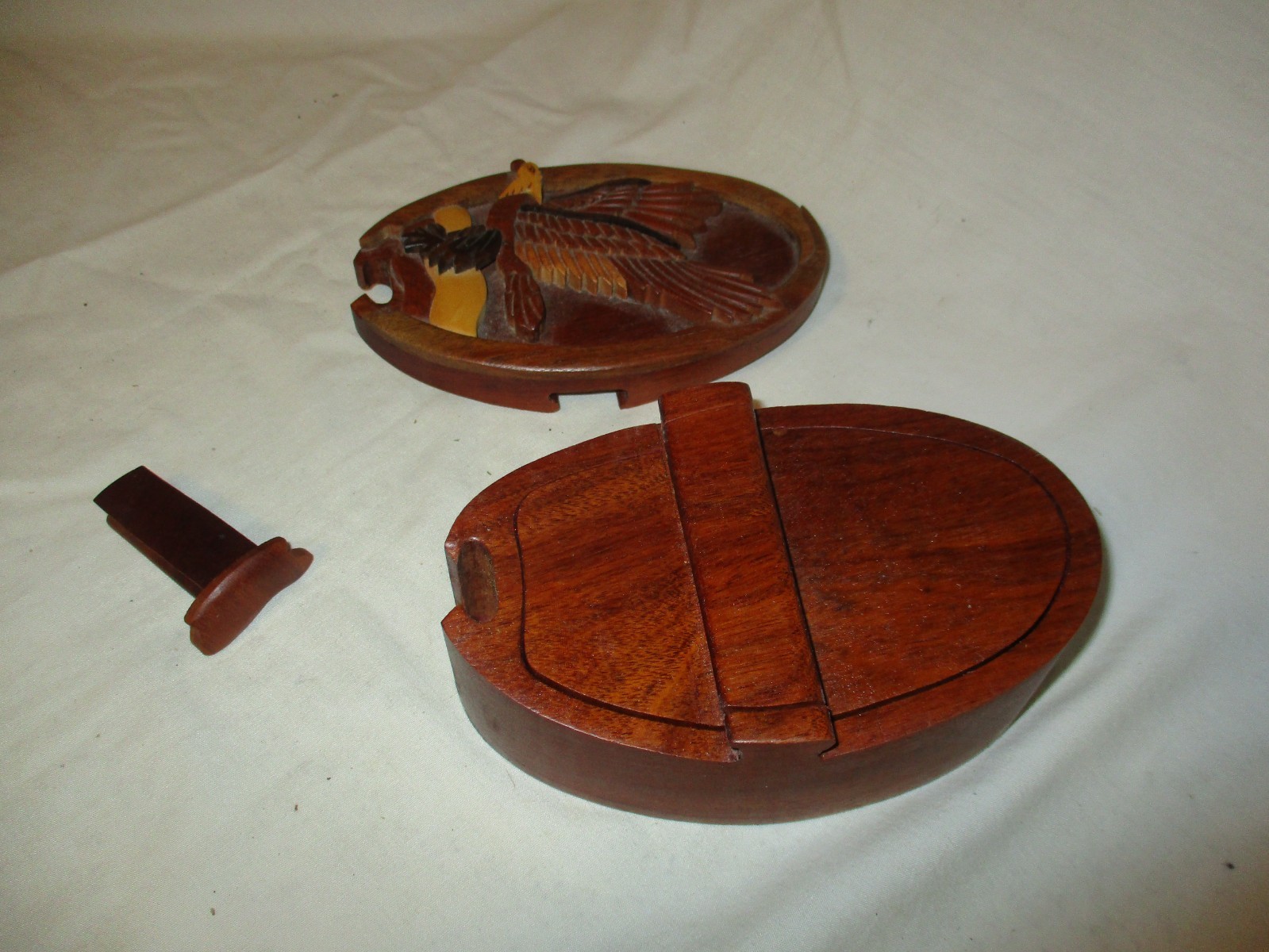 Flying Eagle Secret Wooden Puzzle Box