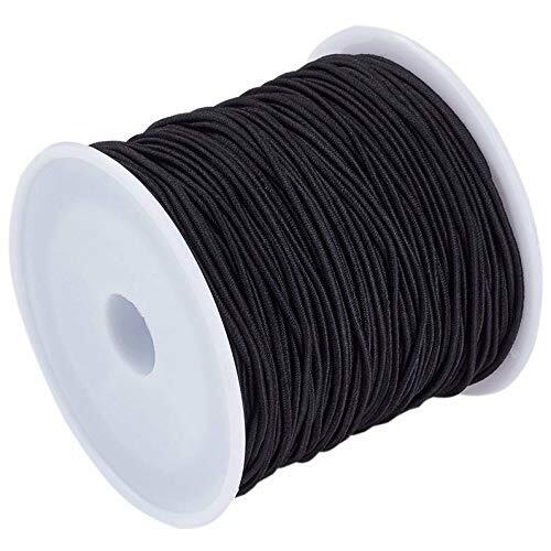 1.0MM Elastic Cord 110 Yard Black