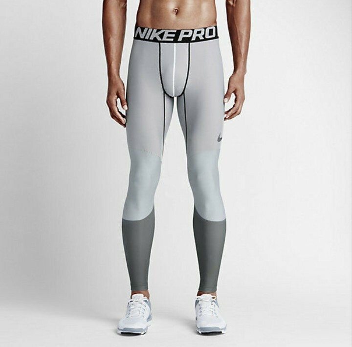 2015 Nike Pro Hyperwarm Lines Compression Pants Tights Sz Small S 699970 100 $60