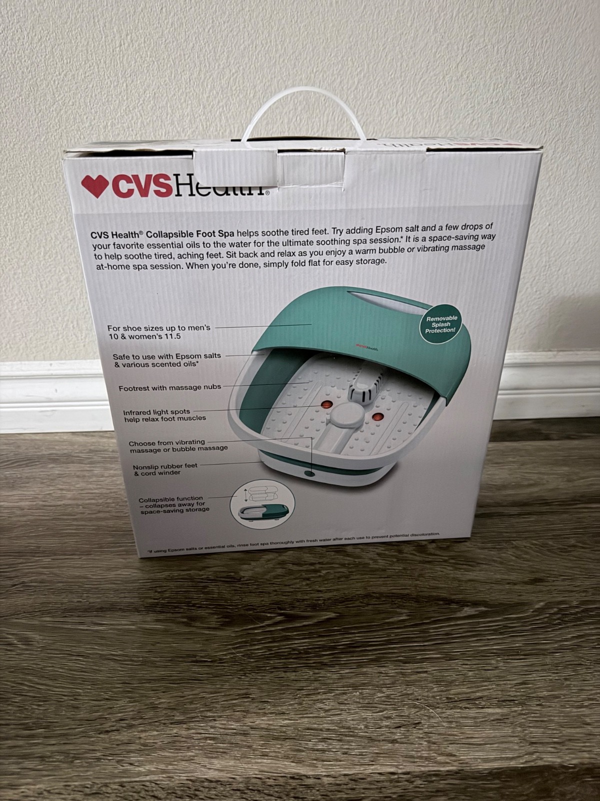 CVS Collapsible Foot Spa