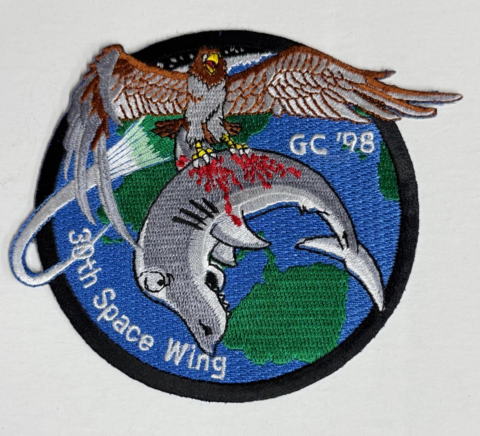 30th Space Wing GC 98 Vandenberg AFB Air Force Space Launch Patch Mint