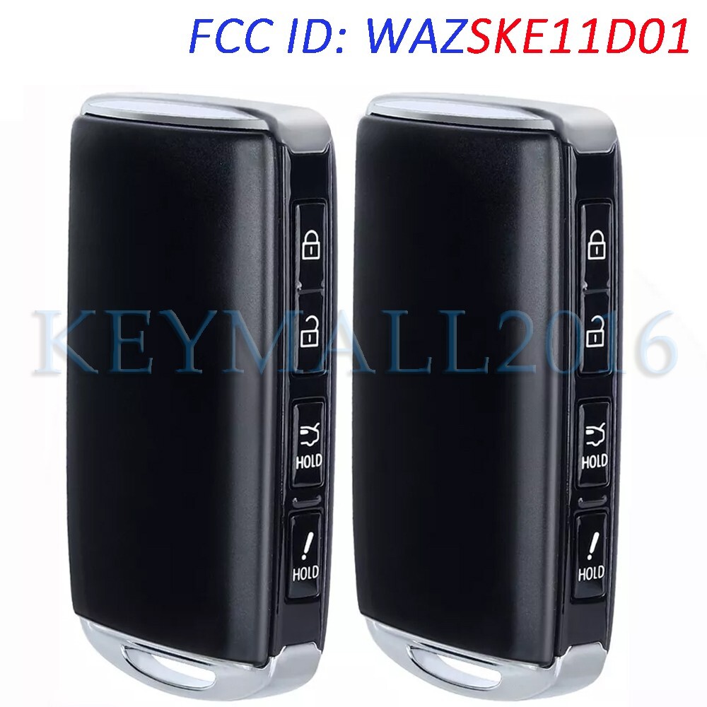 2 WAZSKE11D01 Smart Remote Key Fob for Mazda 3 2019 2020 2021 2022 2023 2024