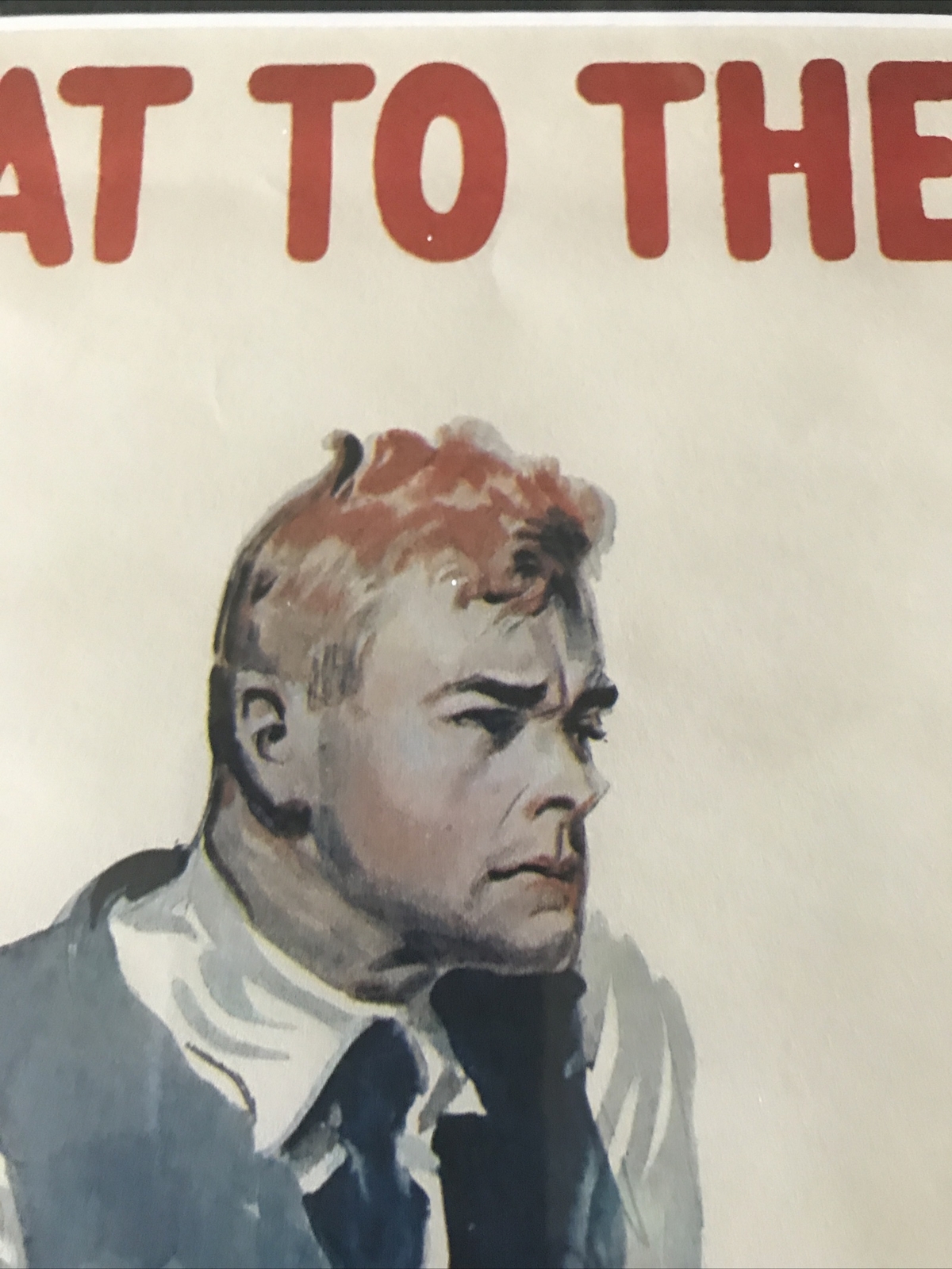 James Montgomery Flagg - WW1 - Tell That To The Marines - Military Book Club Art
