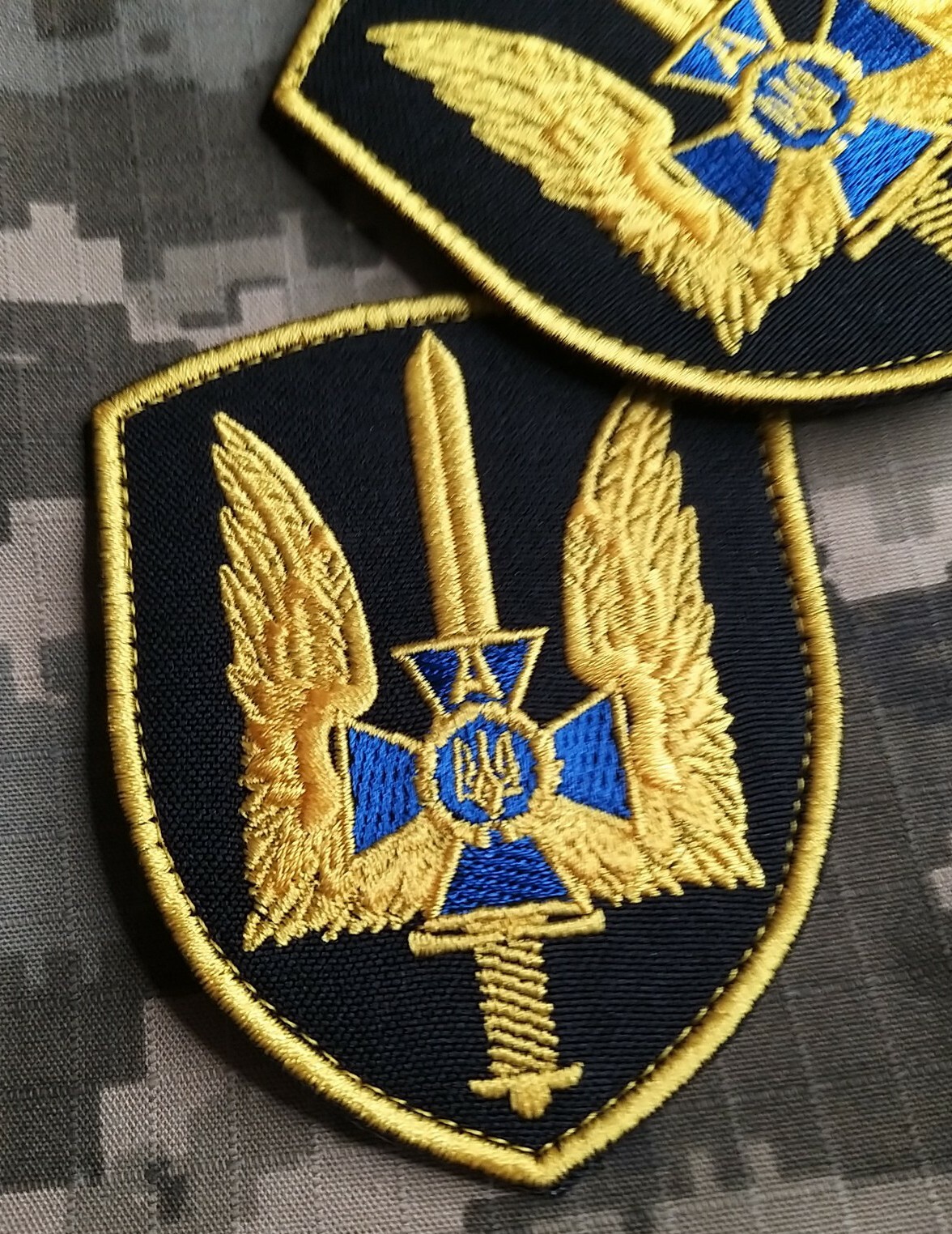 Military tactical Ukraine SOF patch "The Center Special Operations SBU ALPHA"