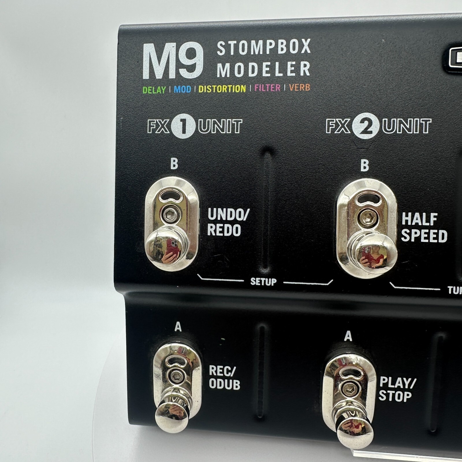 line6 M9 Stomp box Modeler multi effects Complete Accessories Good Condition