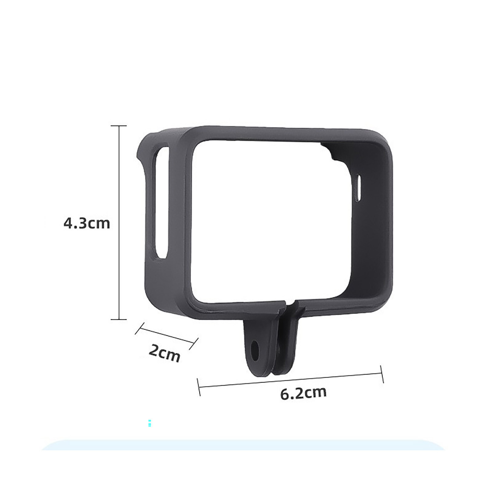 Protective PC Frame Case Protective Frame Expansion Bracket for Insta360 GO 3