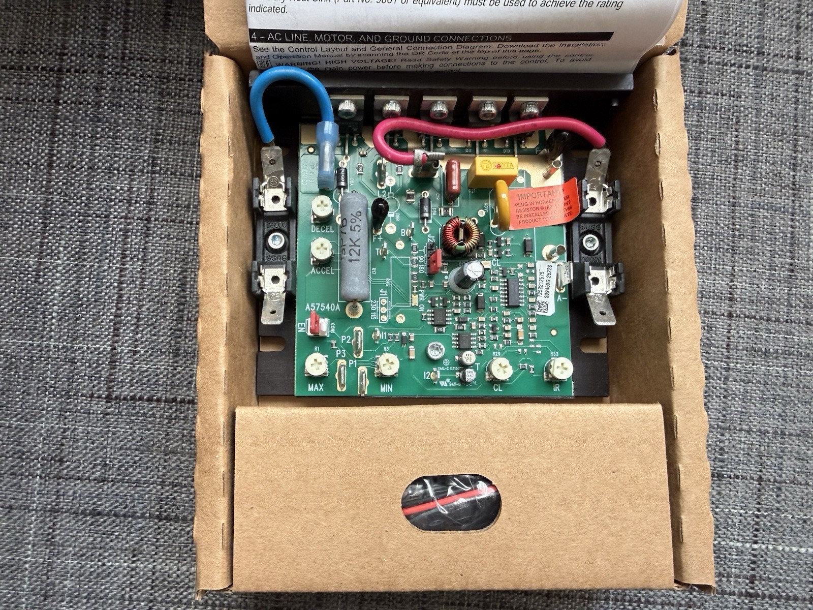 KB Electronics KBMM-225 DC Motor Speed Control