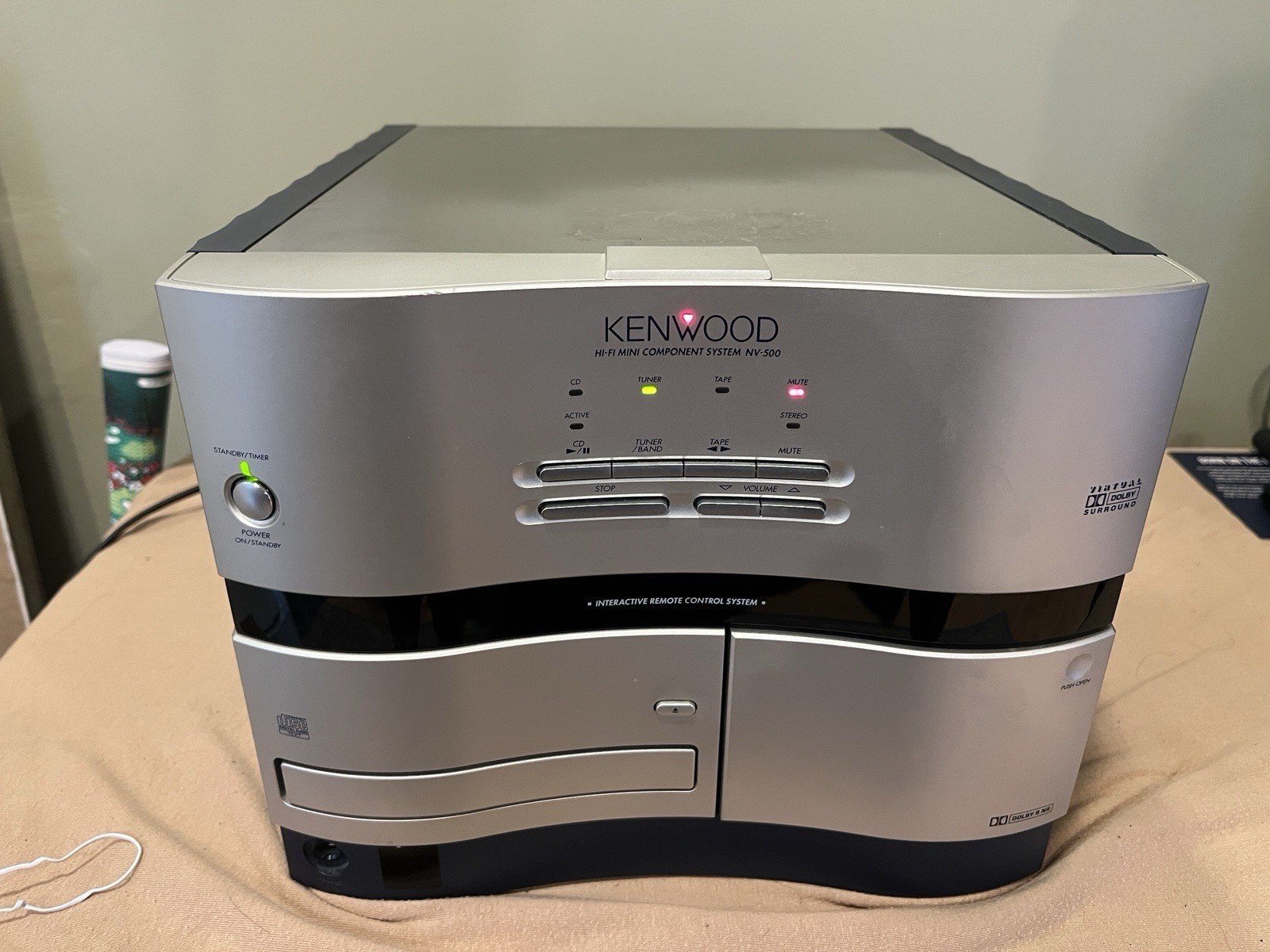KENWOOD NV500 Compact Disc CD Stereo Only