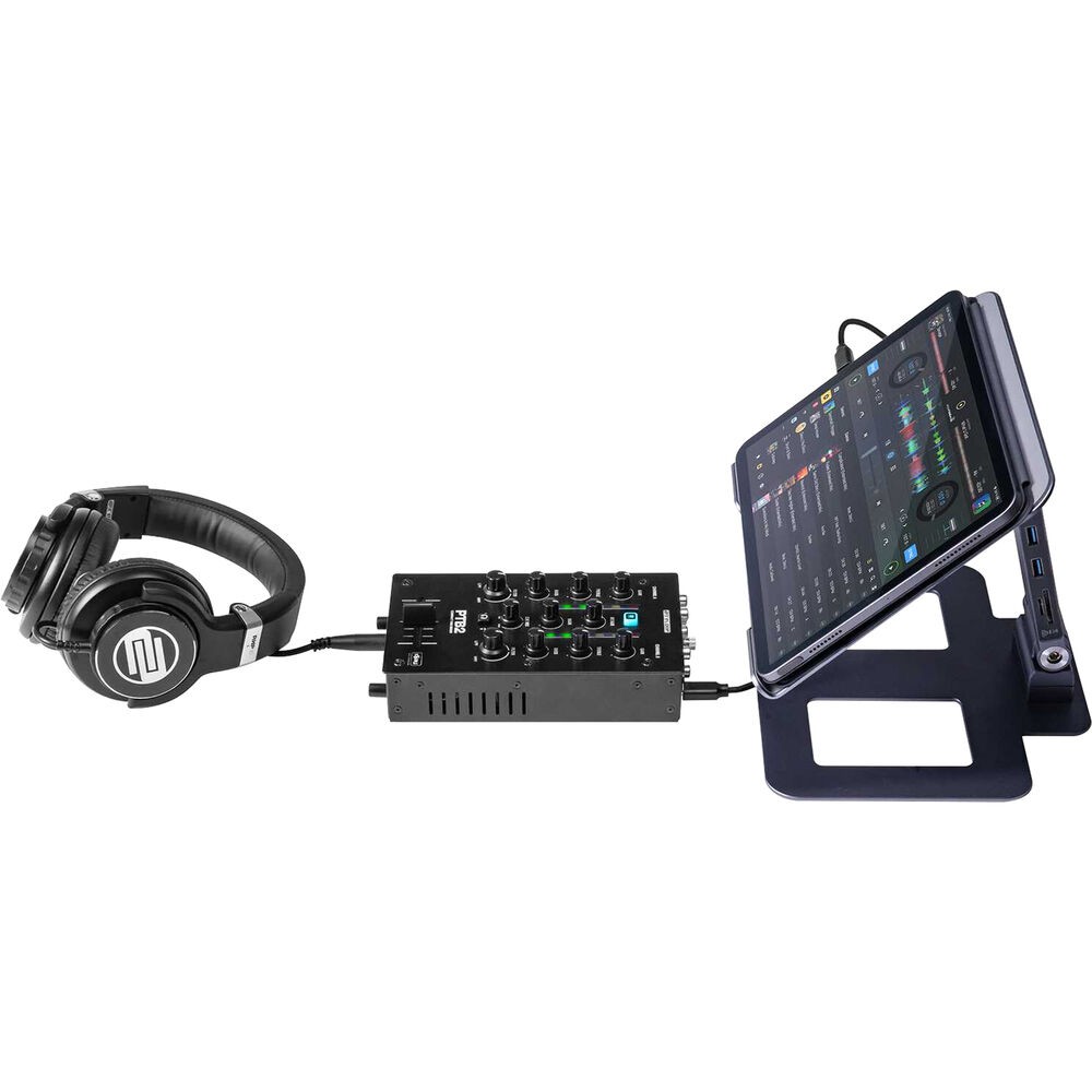 Reloop PTB-2 Portable 2+1-Channel DJ Mixer with DVS and Bluetooth Interface