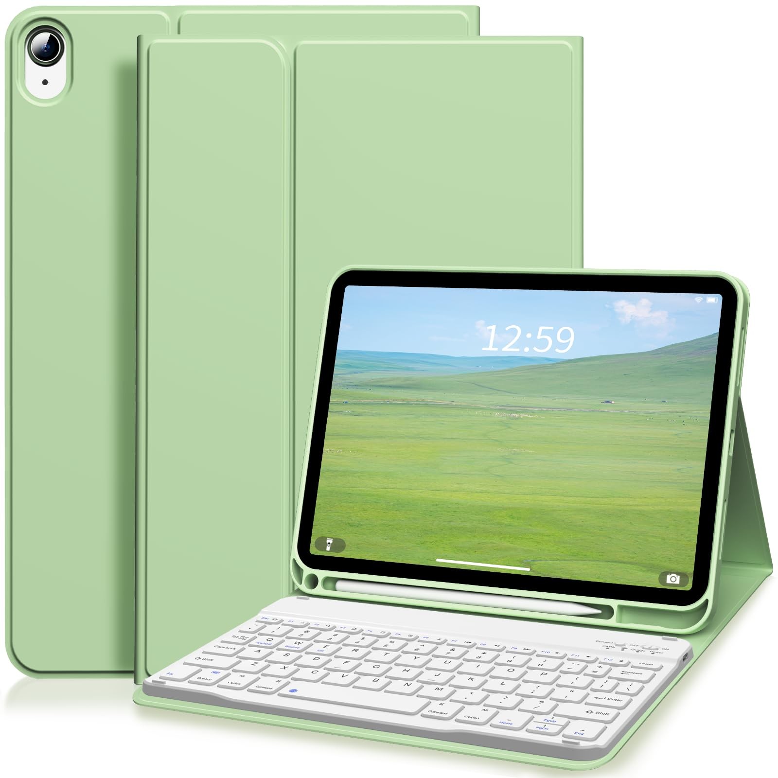 Funda con teclado para iPad (A16) 11.ª/10.ª generación 11 pulgadas 2025