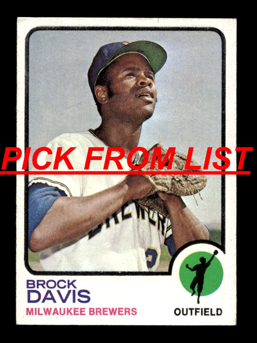 1973 Topps 214-523 EX/EX-MT Pick From List All PICTURED