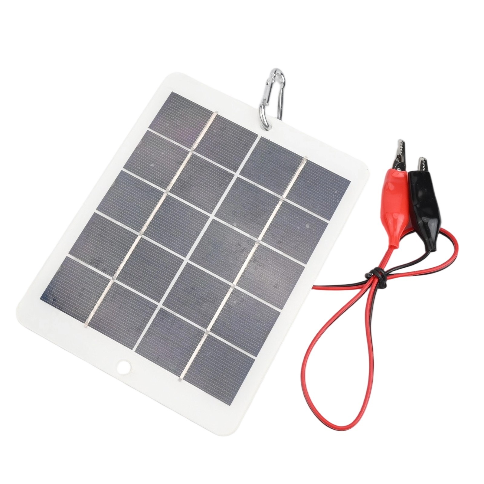 Solar Made Easy Portable 10W 5V Panel with Secure Attachment for Outdoors
