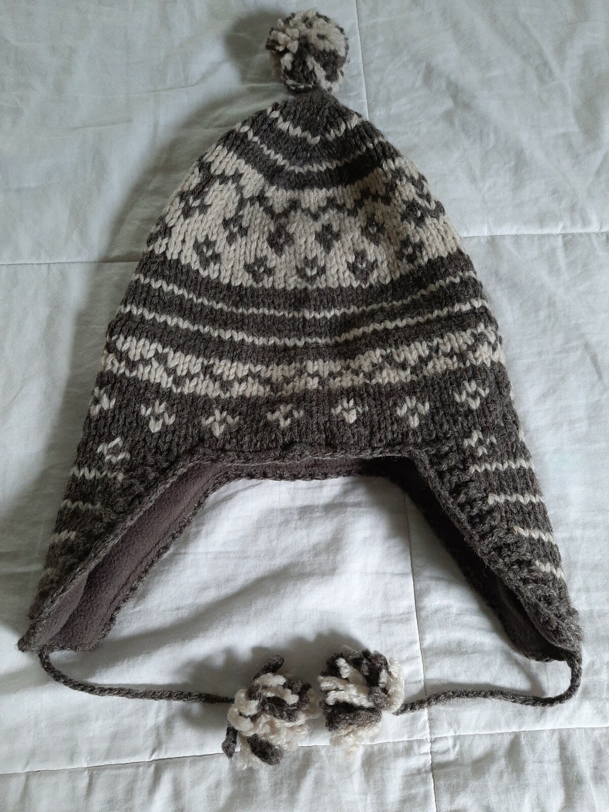Gap Winter Hat Shetland Wool Earflaps one size