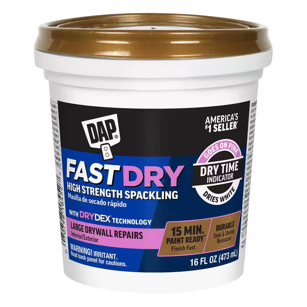Fast Dry with Drydex 16 Oz. High Strength Interior/Exterior Spackling Paste