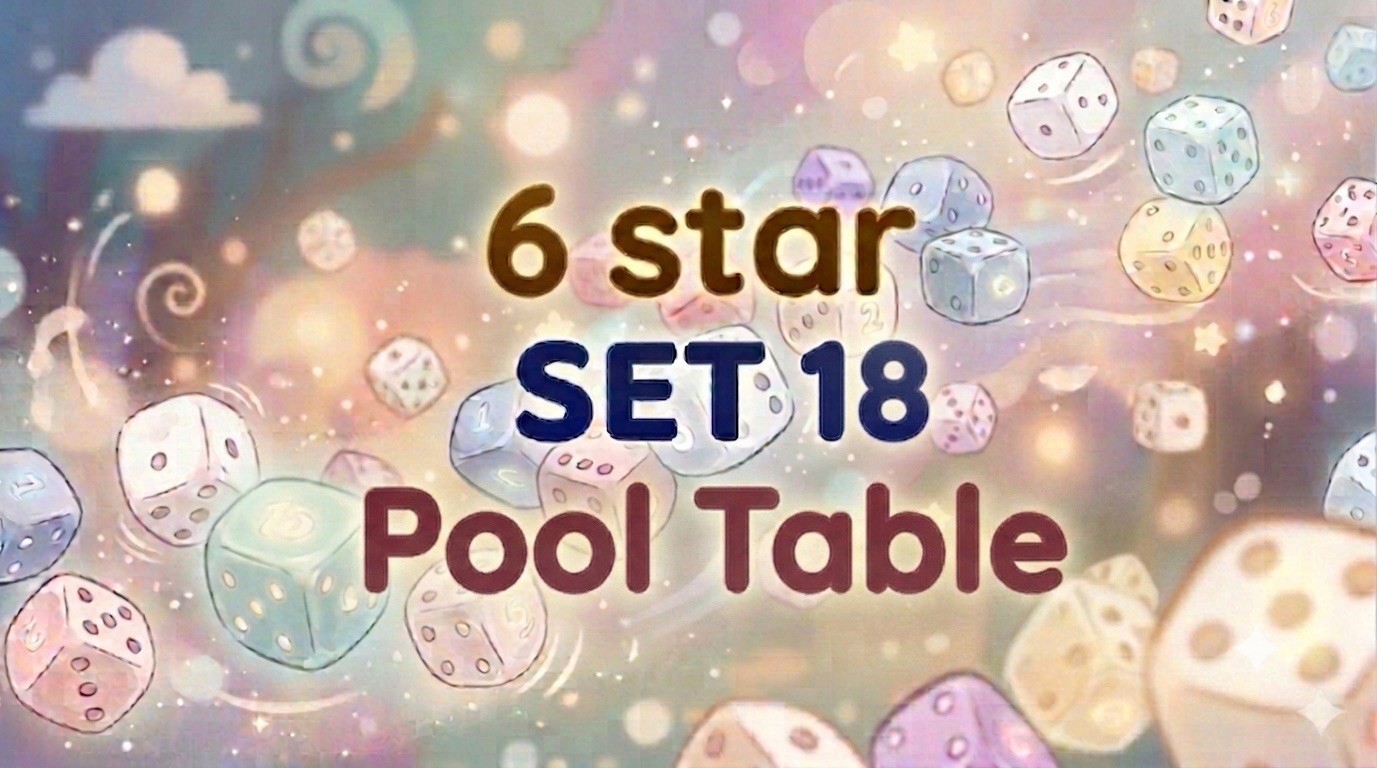 Pool Table - 6 Star - Set 18 Monopoly go