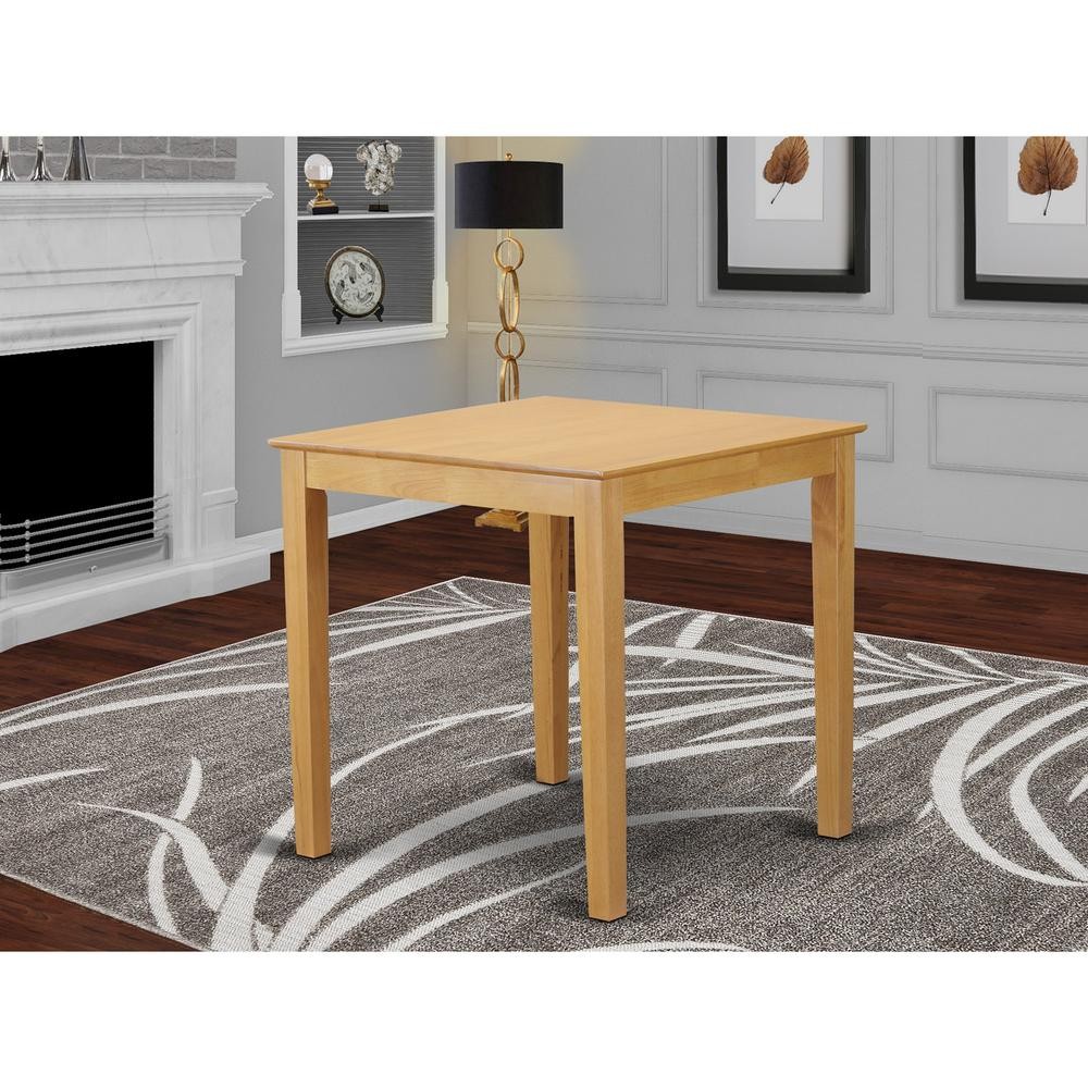 PBCF3-OAK-C 3 Pc counter height pub set - Table and 2 counter height Chairs.