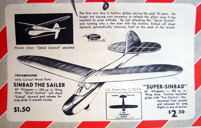Berkeley SINBAD 60 PLAN PARTS PATTERNS Enlarged