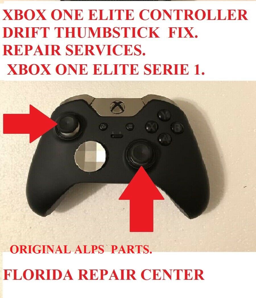 Xbox One Elite Series 1 Controller Repair Service Broken Drifting Thumstick FIX.