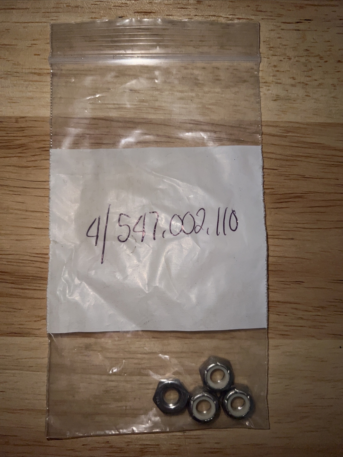 Nos Surplus Warren Rupp 547-002-110 Stop Nuts Qty 4