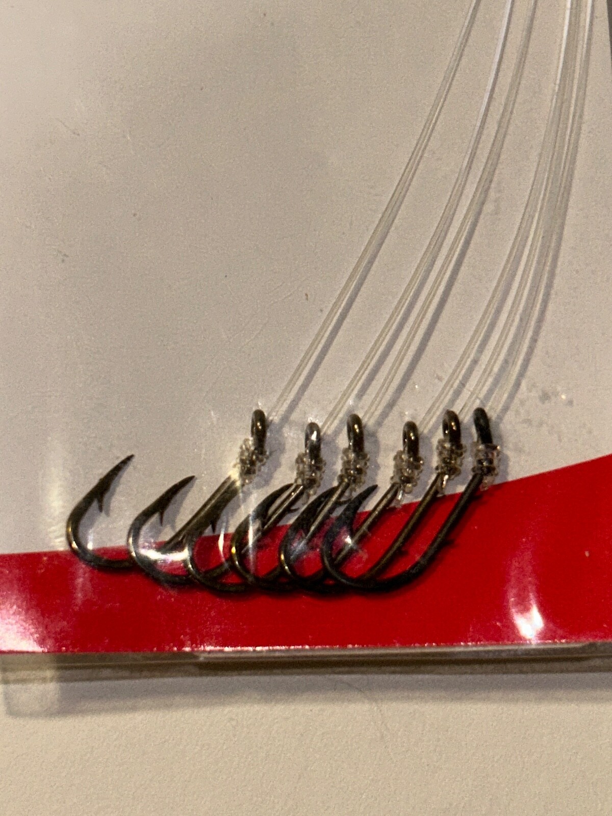 EAGLE CLAW SNELLED FISH HOOKS NO. 139-8 SIZE 8 (QTY 4)