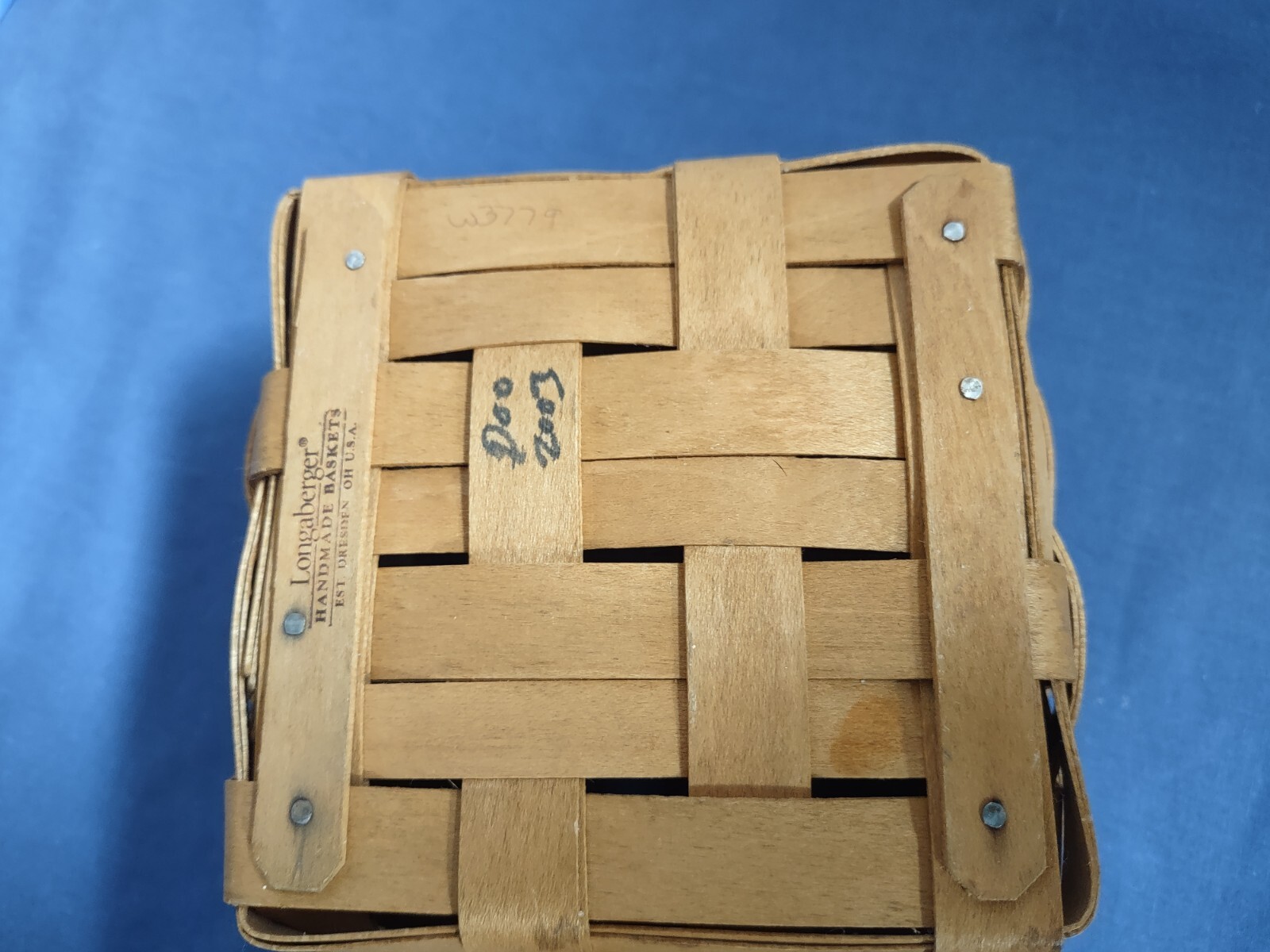 Longaberger Dresden basket 2003 w liner