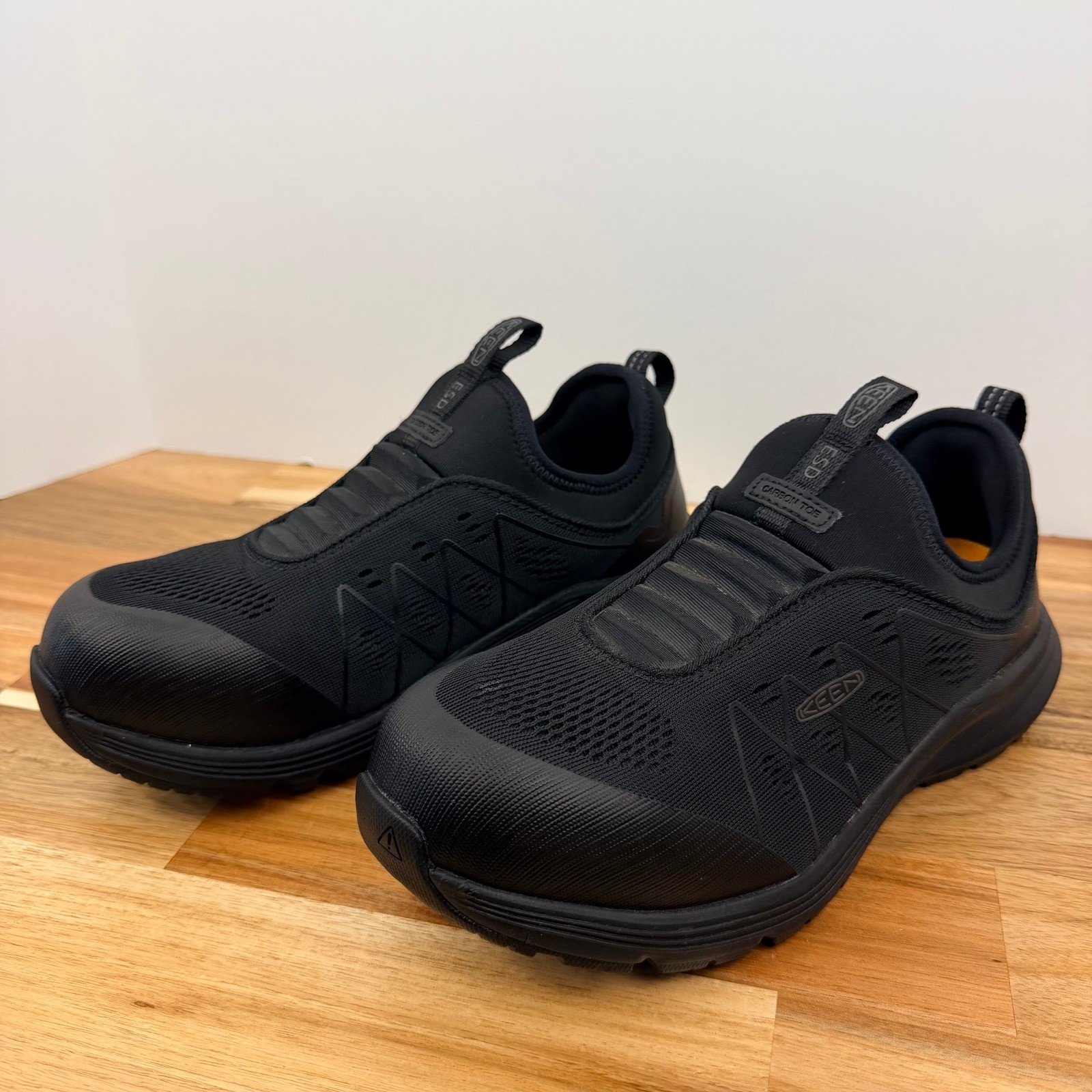 Keen Utility Vista Energy Shift ESD Carbon Toe Work Shoes Black Womens 7W