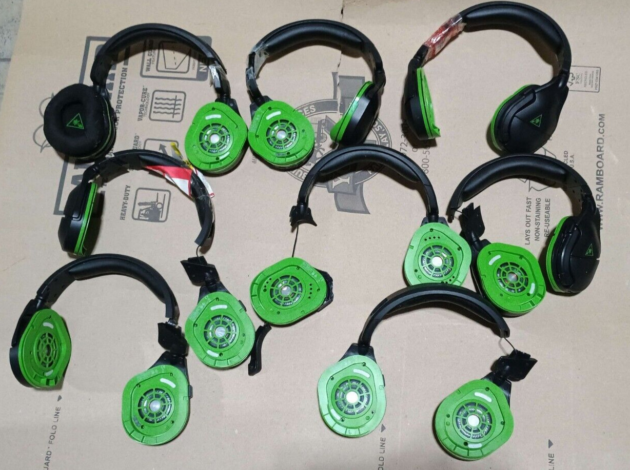 Lot of 8 Turtle Beach Stealth 600 Gen 2 XBOX Headset - Broken But Works!