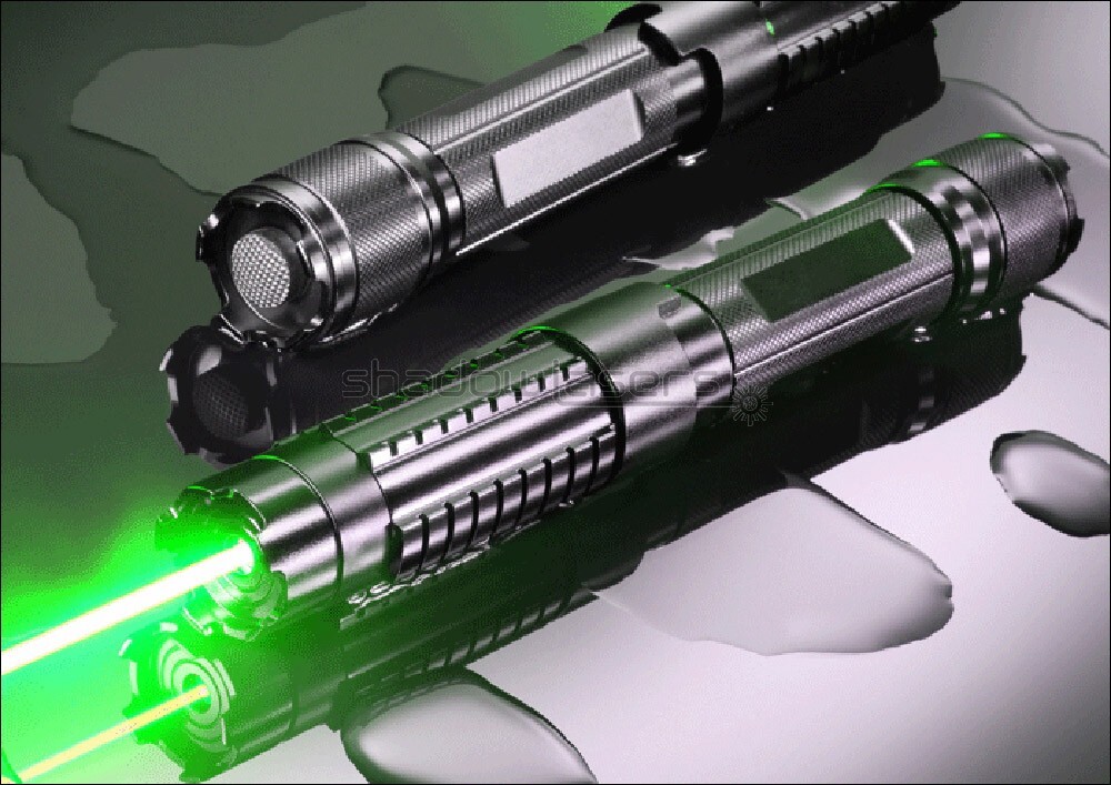 GX6-S 520nm Adjustable Focus Green Laser Pointer Visible Laser Torch Beam US