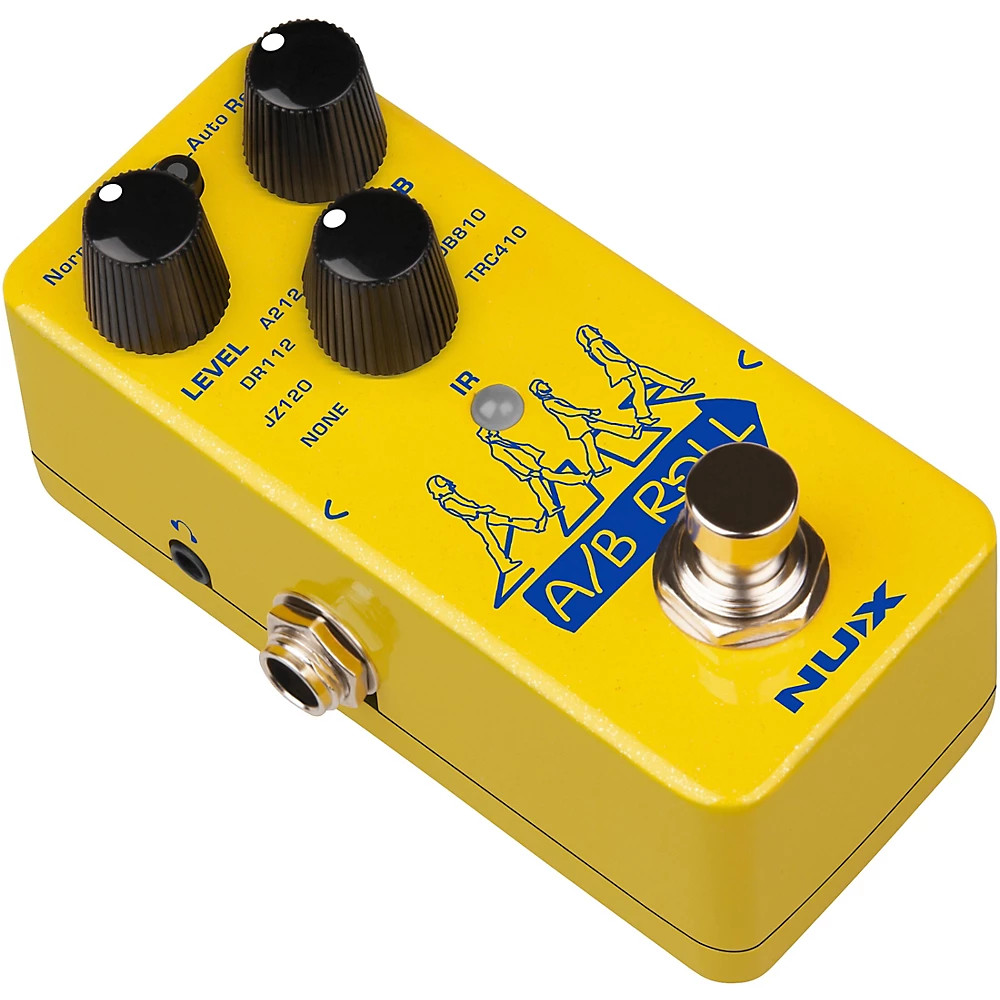 NUX AB Roll Octave and Loop Pedal Yellow