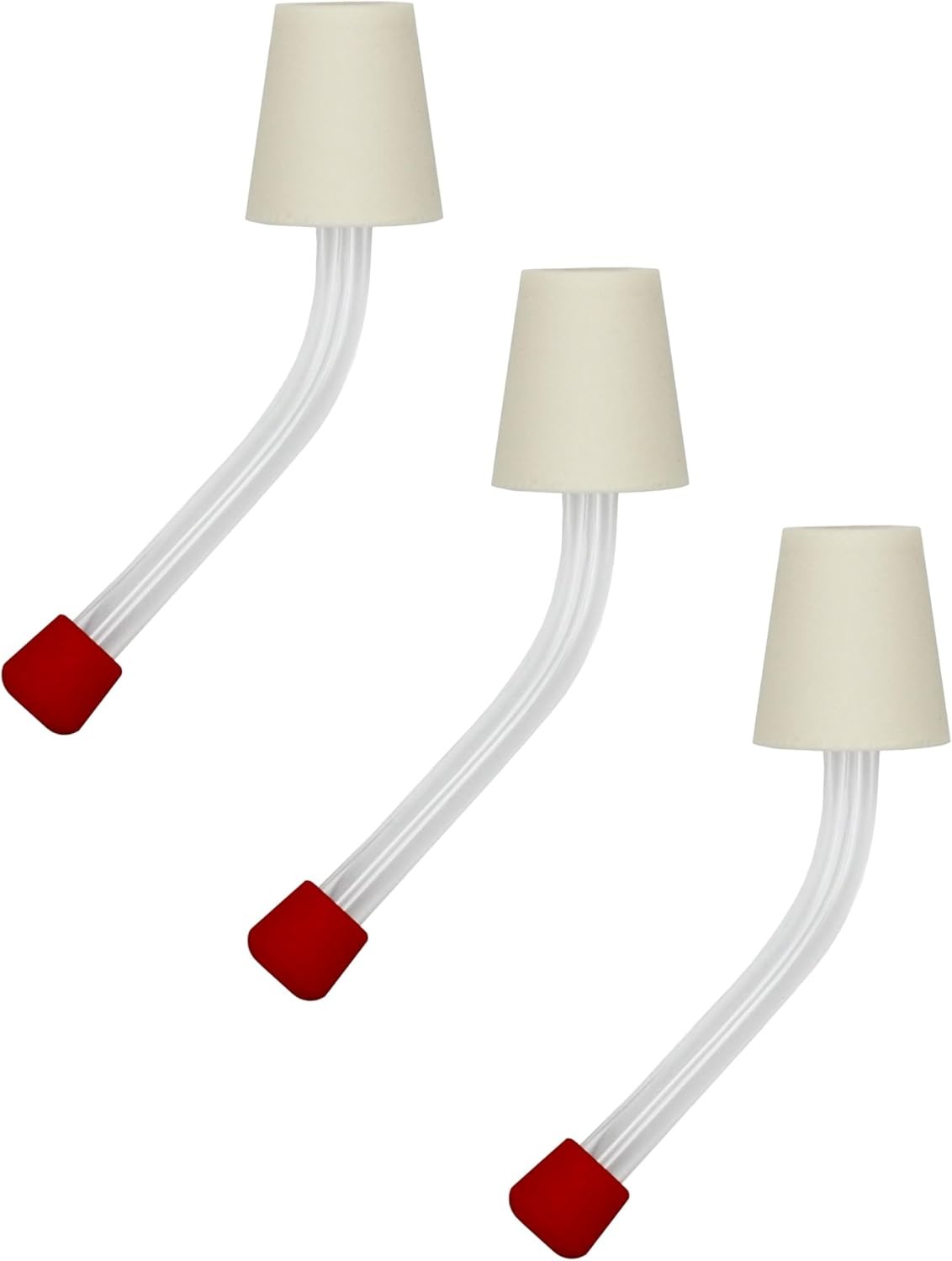 Creative Hobbies Hummingbird Feeder Tubes with Red Tip - for DIY