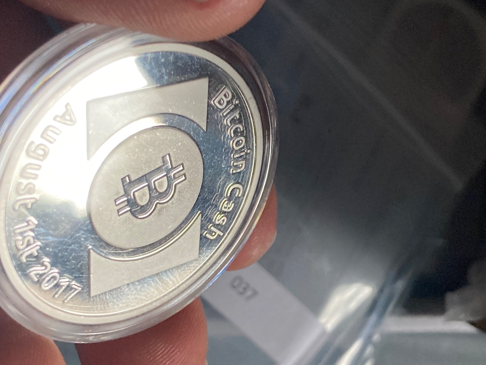 Bitcoin Cash Crypto-Collectible 1 Troy Oz 99.99% Silver 100 mintage