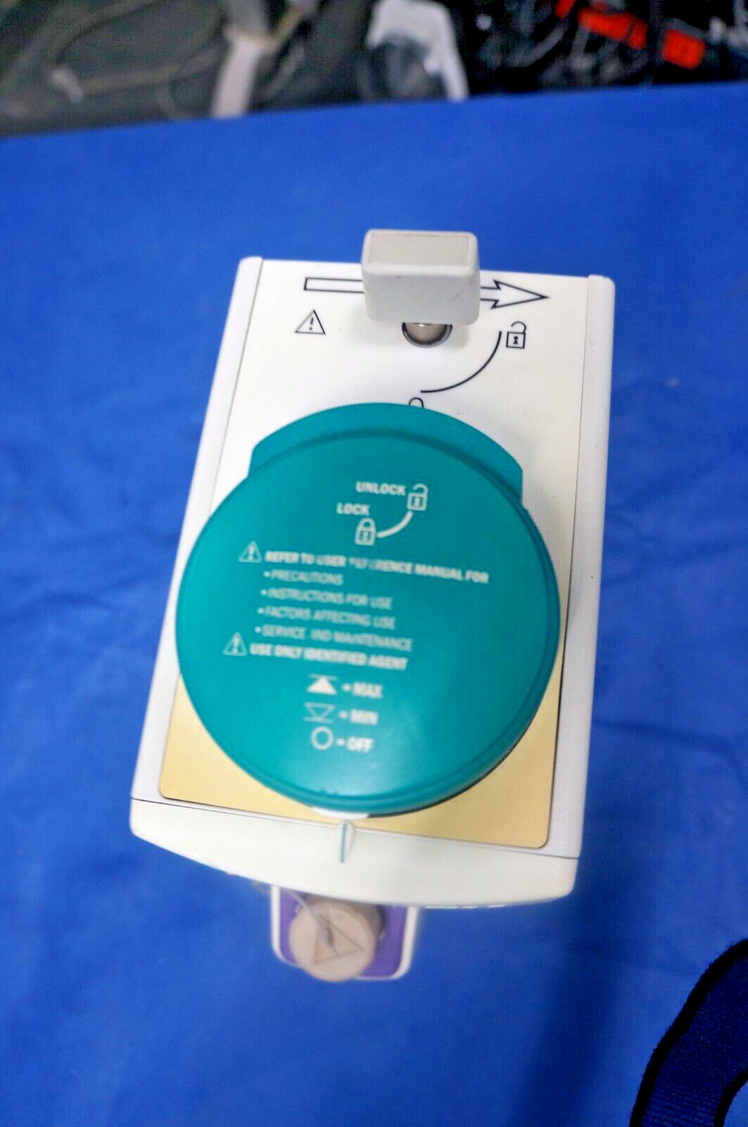 TEC 7 ISOFLURANE VAPORIZER BY GE