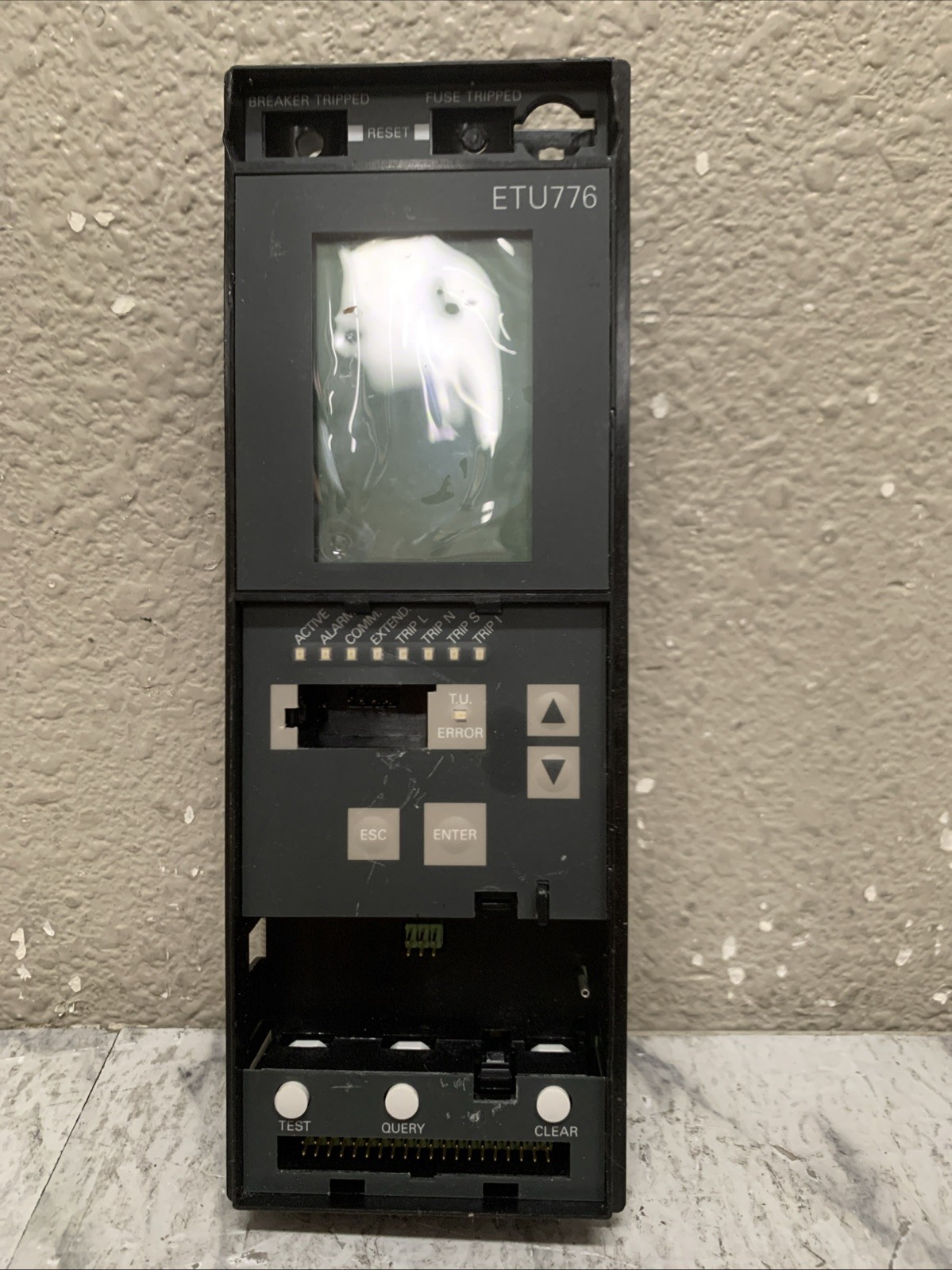 Siemens ETU 776 Trip Unit Front Plate And Circuit Board Only Please Read ￼