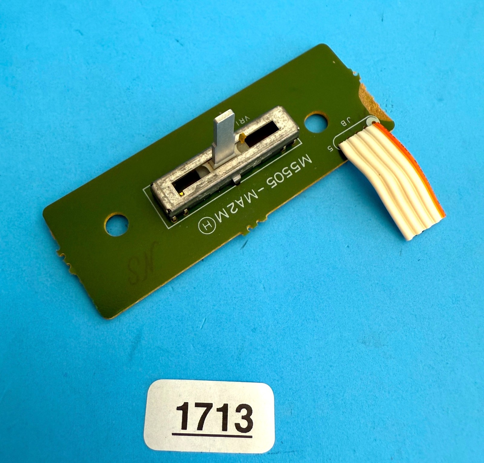 CASIO CTK-500 Music Keyboard Used Part: Volume Slider Control PCB [M5505-MA2M]