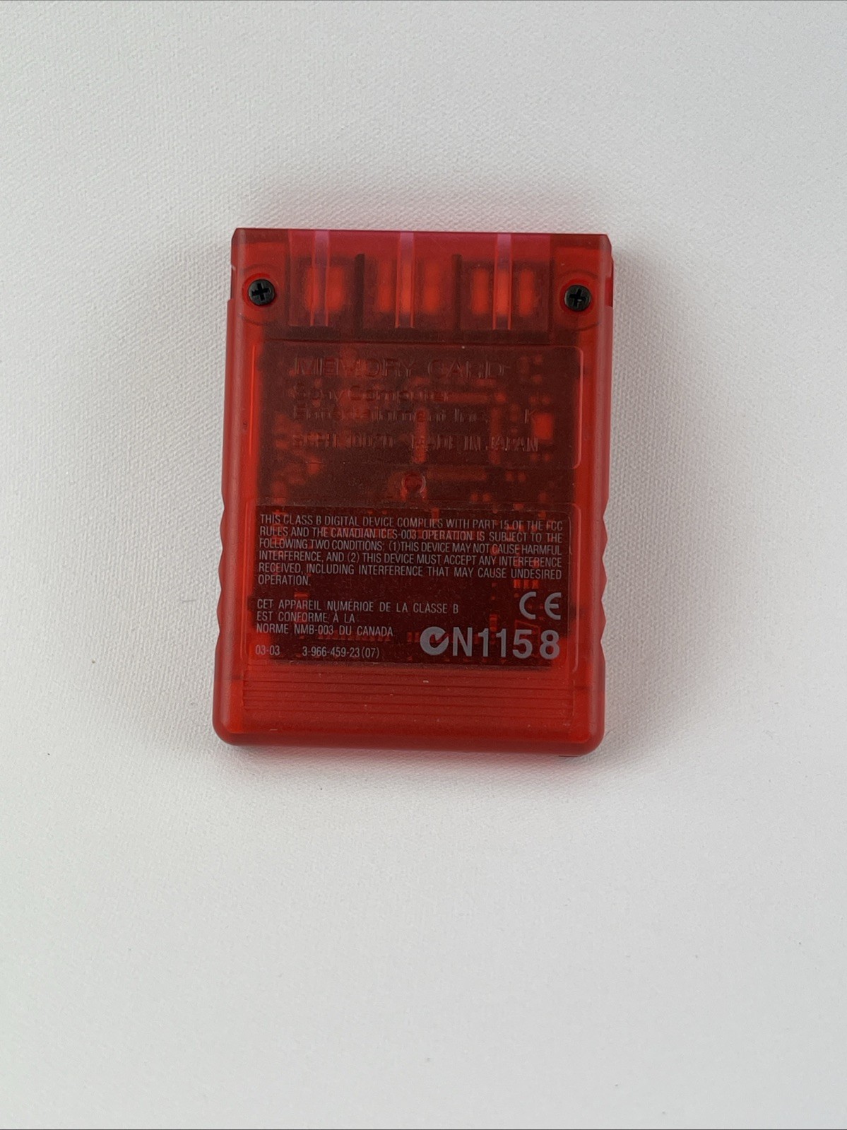 Official Sony PlayStation 2 Memory Card PS2 Authentic MagicGate 8MB SCPH-10020