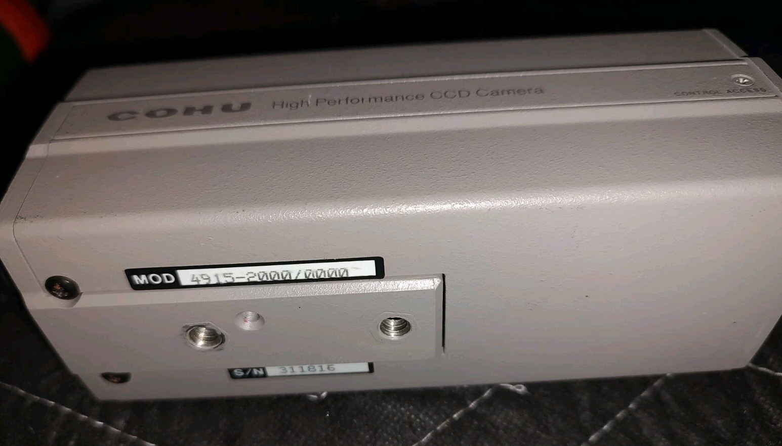 COHU 4915-2000 High Performance CCD Camera 12V