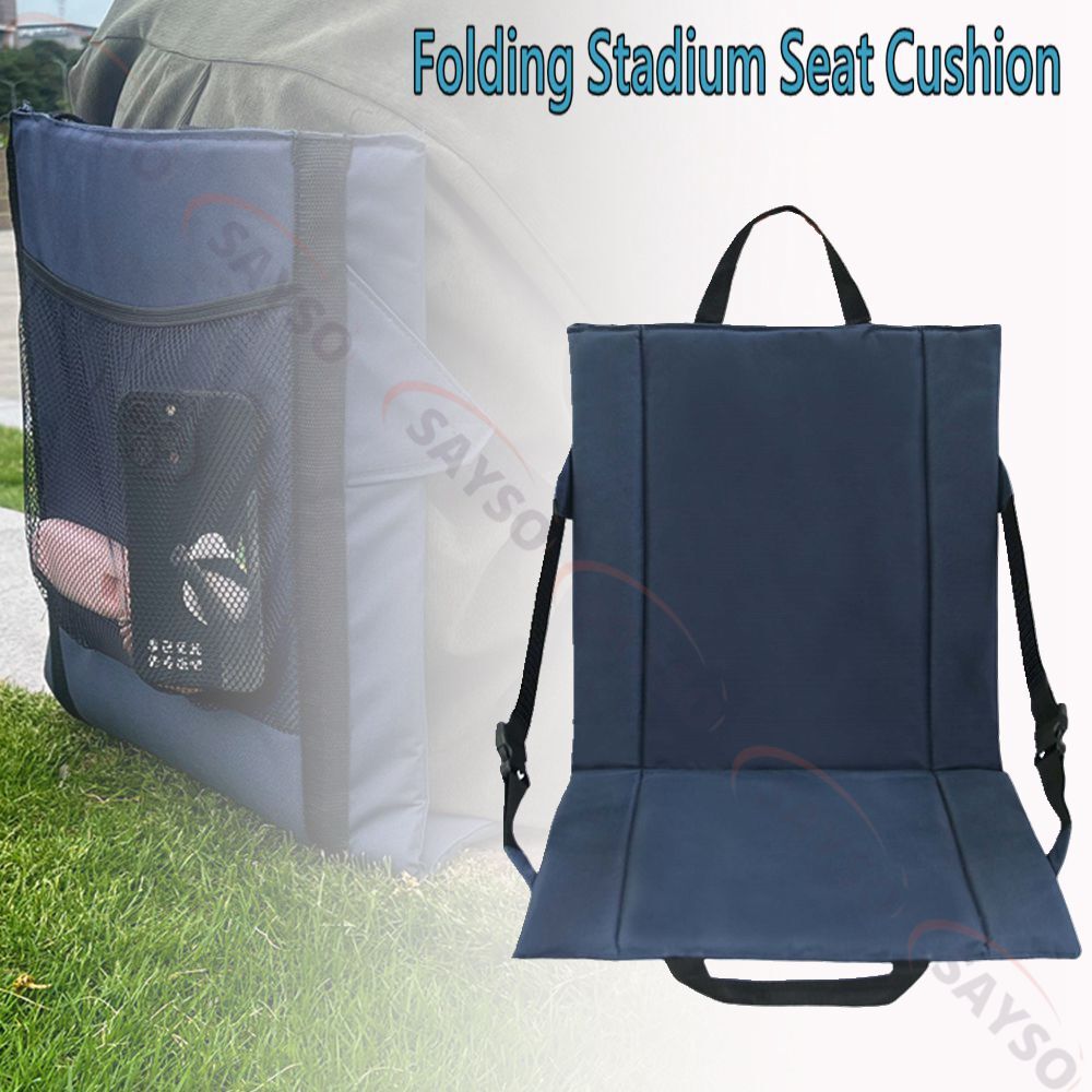 Outdoor Foldable Cushion Outdoor Foldable Chair with Soft Sponge Cushion Back